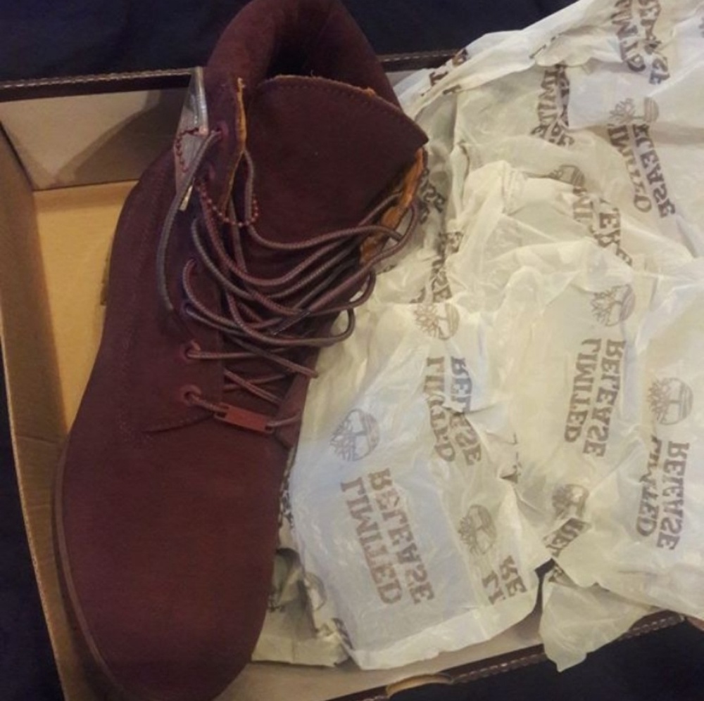 Limited Edition Burgundy Timberlands